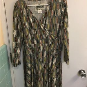 Effie’s Heart faux wrap dress with belt